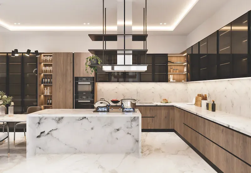 Modern kitchen design Los Angeles